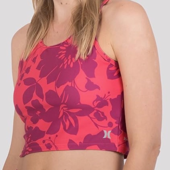 Hurley Womens Slim Fit Active Tanks - Picture 2 of 4